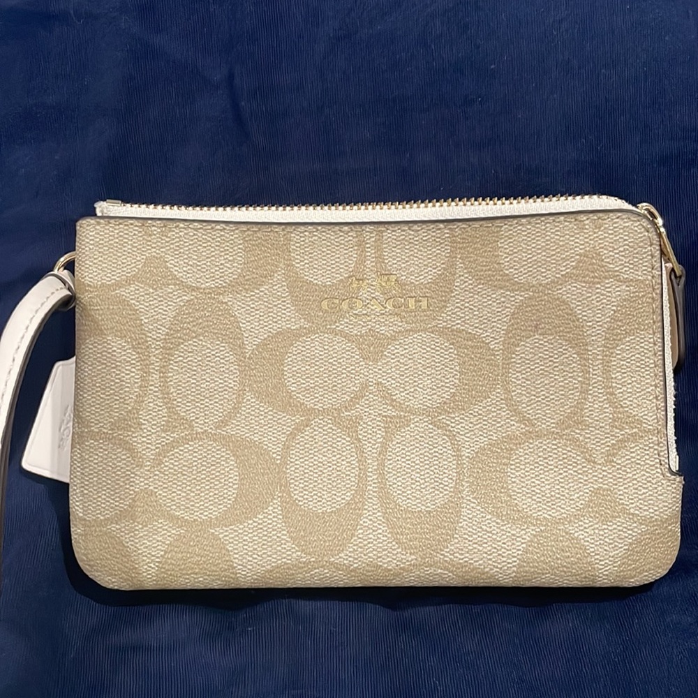 Coach Double corner zip wristlet - Picture 8 of 8